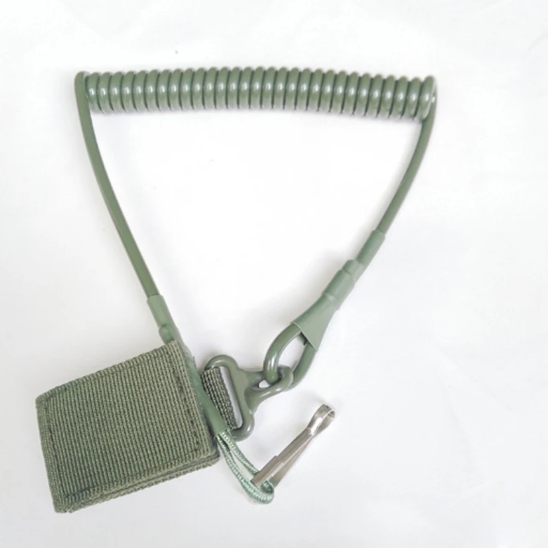 Airsoft Tactical Single Point Pistol Handgun Spring Lanyard Sling Quick Release Shooting Hunting Strap Army Combat Gear
Airsoft Tactical Single Point Pistol Handgun Spring Lanyard Sling Quick Release Shooting Hunting Strap Army Combat Gear