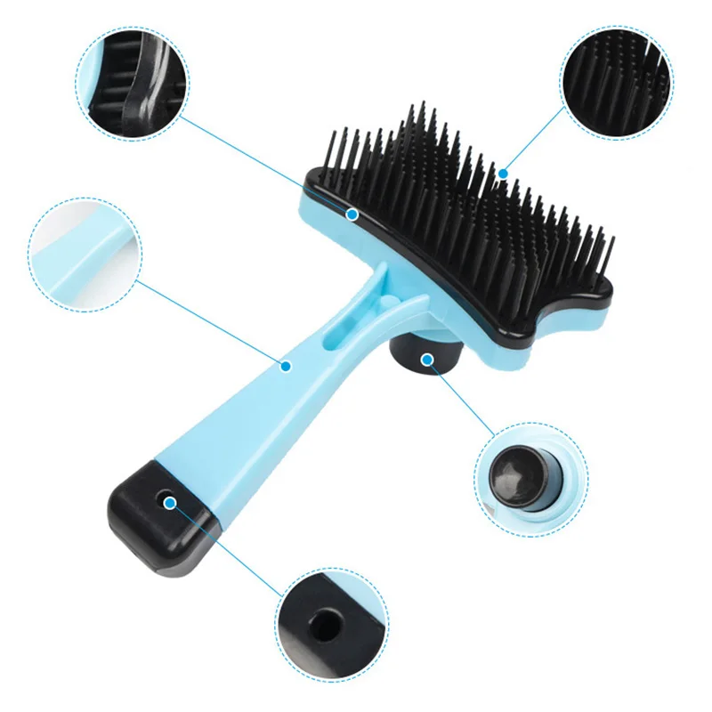 Plastic Push Brush for Cat and Dogs Pet Groom Bath Brush Hair Removal Brush HEE889
Plastic Push Brush for Cat and Dogs Pet Groom Bath Brush Hair Removal Brush HEE889