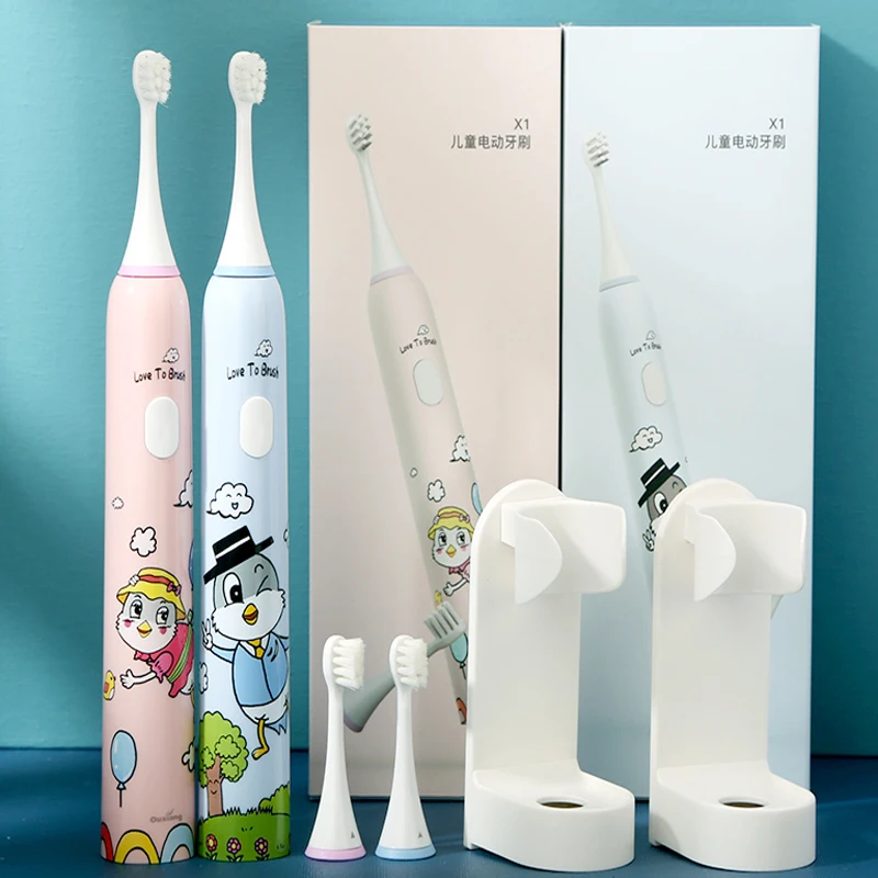 Mmmyc X1 Children's Sonic Electric Toothbrush Soft Fur Design To Protect teeth Can Be Washed Whole Body USB Charging
Mmmyc X1 Children's Sonic Electric Toothbrush Soft Fur Design To Protect teeth Can Be Washed Whole Body USB Charging
