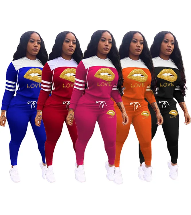 40MN1027 Autumn Winter Women Casual Home Patchwork Letter Two Piece Set Top and Pants Tracksuit Sweatsuit Outfits Hot Moda 2020
40MN1027 Autumn Winter Women Casual Home Patchwork Letter Two Piece Set Top and Pants Tracksuit Sweatsuit Outfits Hot Moda 2020