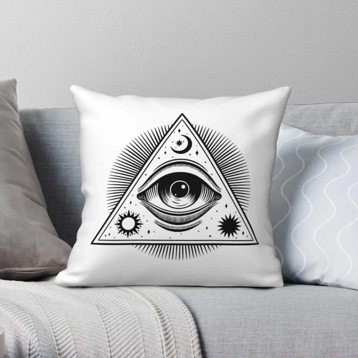 All Seeing Eye Illuminati Square Pillowcase Polyester Linen Velvet Pattern Zip Decor Throw Pillow Case Home Cushion Cover 
All Seeing Eye Illuminati Square Pillowcase Polyester Linen Velvet Pattern Zip Decor Throw Pillow Case Home Cushion Cover