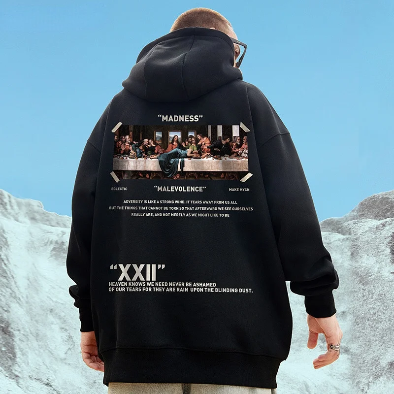 Retro Pattern Hoodies Man Pullover Oversized Warm Harajuku Hoody Men Street Fashion Punk Casual Loose Hooded Sweatshirt
Retro Pattern Hoodies Man Pullover Oversized Warm Harajuku Hoody Men Street Fashion Punk Casual Loose Hooded Sweatshirt