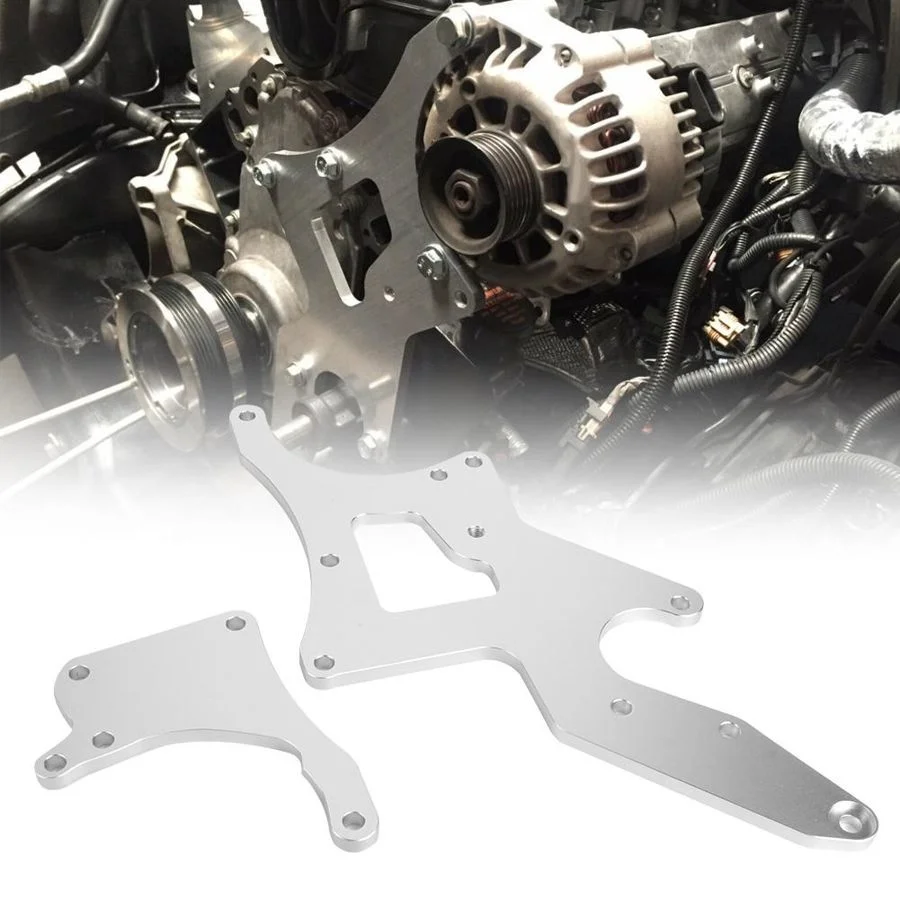 Engine Serpentine Bracket Alternator & Power Steering Pump Fit for LS Intake Manifolds 26-1029 car accessories
Engine Serpentine Bracket Alternator & Power Steering Pump Fit for LS Intake Manifolds 26-1029 car accessories
