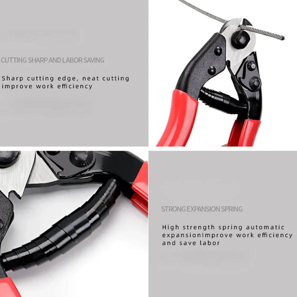 Steel Wire Cutter Bicycle Repair Tool Stainless Steel Bike Cable Cutter Cycling Inner Outer Brake Gear Shifter Wire Pliers