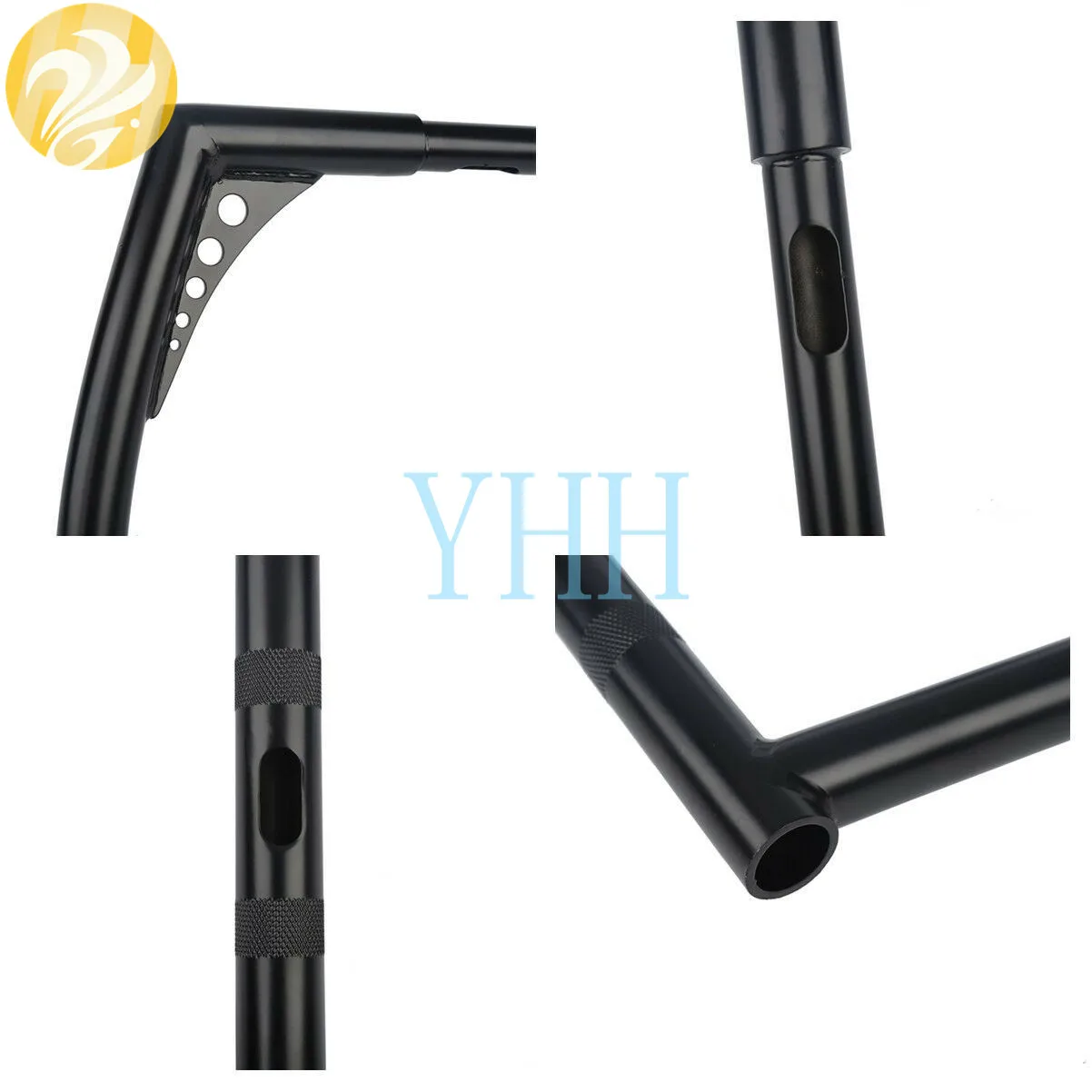 Motorcycle 14" Rise 1-1/4" Array Iron Steel Handlebar For Dyna Wide Glide Fat Street Bob Switchback Black
Motorcycle 14" Rise 1-1/4" Array Iron Steel Handlebar For Dyna Wide Glide Fat Street Bob Switchback Black