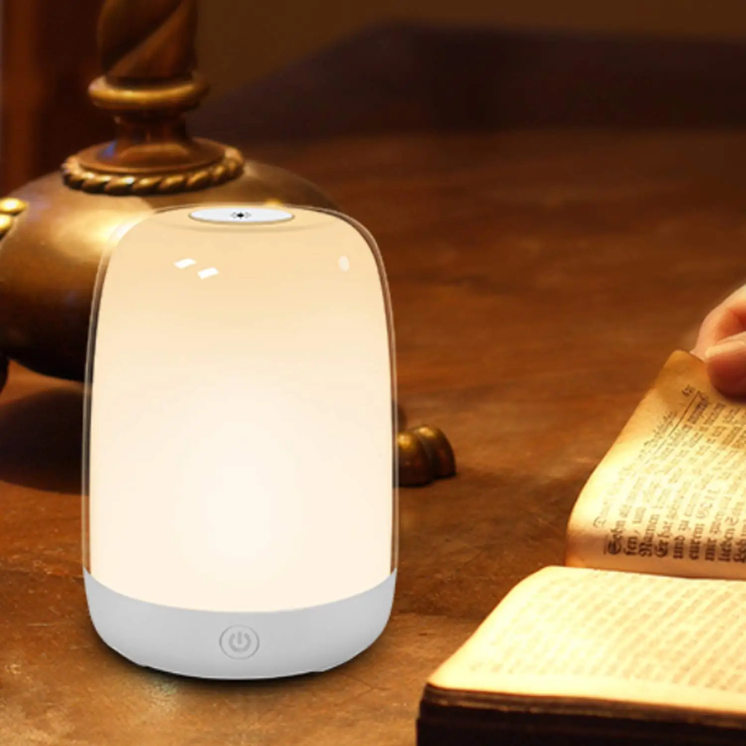 Touch Night Light For Kids, Dimmable Bedside Lamp Rechargeable Nursery Lamp Warm White Rgb Color Changing Breastfeeding Sleeping
Touch Night Light For Kids, Dimmable Bedside Lamp Rechargeable Nursery Lamp Warm White Rgb Color Changing Breastfeeding Sleeping