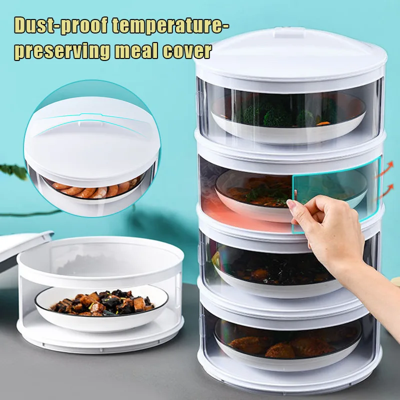 Transparent Stackable Food Insulation Cover 1 Or 2 Layers Dust Proof Keep Warm For Home Kitchen Refrigerator Kitchen Accessories
Transparent Stackable Food Insulation Cover 1 Or 2 Layers Dust Proof Keep Warm For Home Kitchen Refrigerator Kitchen Accessories