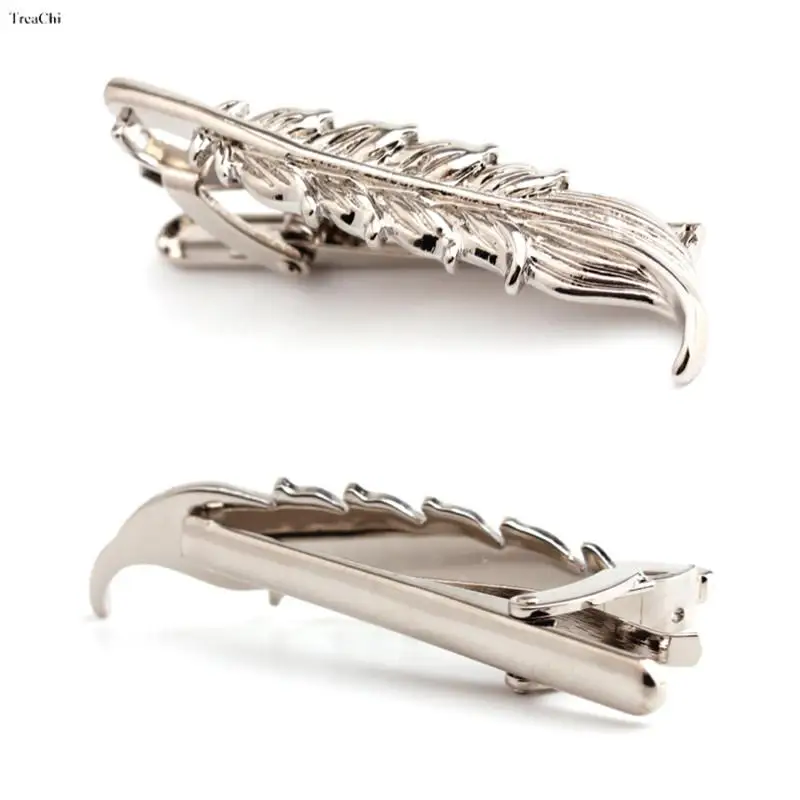 Silver Color Feather Necktie Clips Mens Tie Clip Hankerchiefs Cufflinks Formal Wedding Dress Decorate Jewelry Accessories Gifts
Silver Color Feather Necktie Clips Mens Tie Clip Hankerchiefs Cufflinks Formal Wedding Dress Decorate Jewelry Accessories Gifts