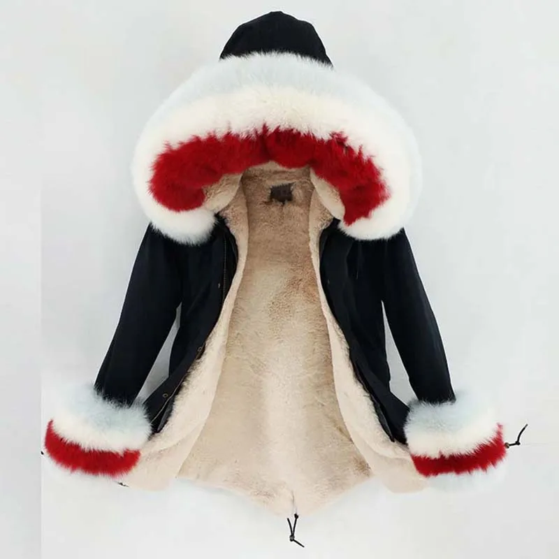 2021 Long Parka Winter Jacket Women's Natural Leather Fox Fur Collar Detachable Street Warm Jacket
2021 Long Parka Winter Jacket Women's Natural Leather Fox Fur Collar Detachable Street Warm Jacket