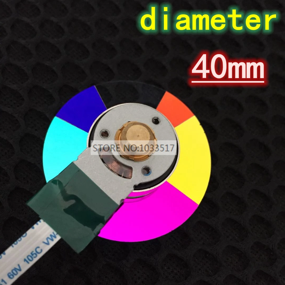 40MM projector color wheel for benq MX3082 MX3291 MX497H MX505 MS524 MX3008 MS527 EP7232
40MM projector color wheel for benq MX3082 MX3291 MX497H MX505 MS524 MX3008 MS527 EP7232