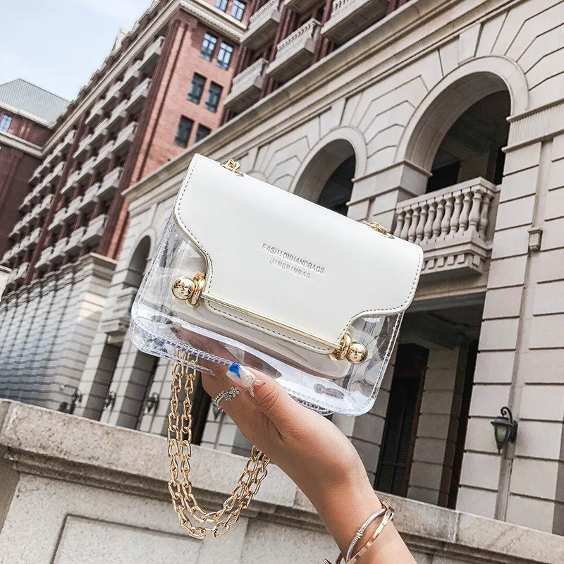 Leather jelly bag transparent small bag women's 2020 new women's bag cross-body bag qiu dong versatile shoulder bag women
Leather jelly bag transparent small bag women's 2020 new women's bag cross-body bag qiu dong versatile shoulder bag women