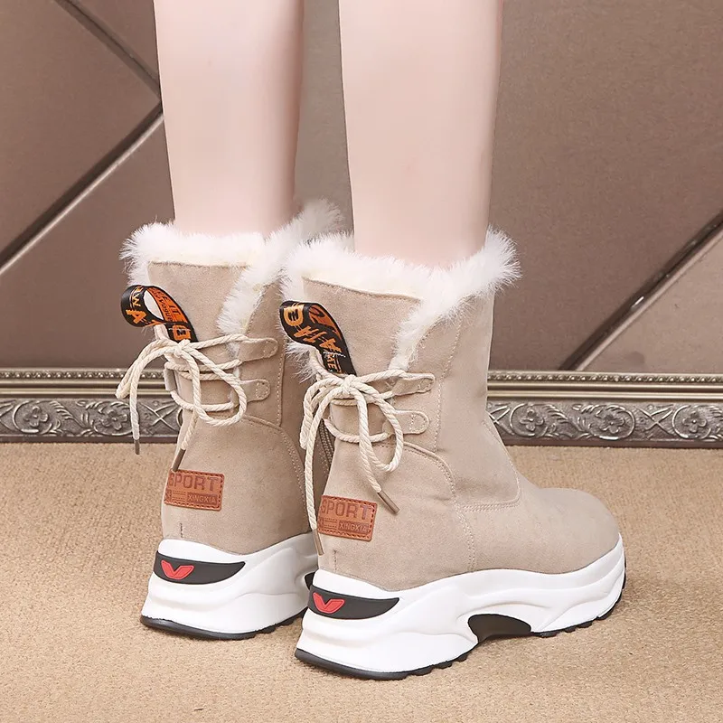 Women Boots 2020 Short Plush Fashion Waterproof Snow Boots for Winter Shoes Casual Light Ankle Botas Mujer Warm Winter Boots
Women Boots 2020 Short Plush Fashion Waterproof Snow Boots for Winter Shoes Casual Light Ankle Botas Mujer Warm Winter Boots