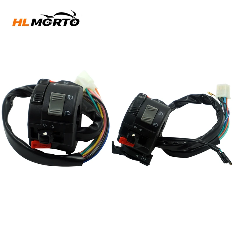Universal 7/8" 22mm Left Handlebar Control Switch Button Motorcycle Headlight Fog Light Turn Signal For HONDA YAMAHA SUZUKI
Universal 7/8" 22mm Left Handlebar Control Switch Button Motorcycle Headlight Fog Light Turn Signal For HONDA YAMAHA SUZUKI