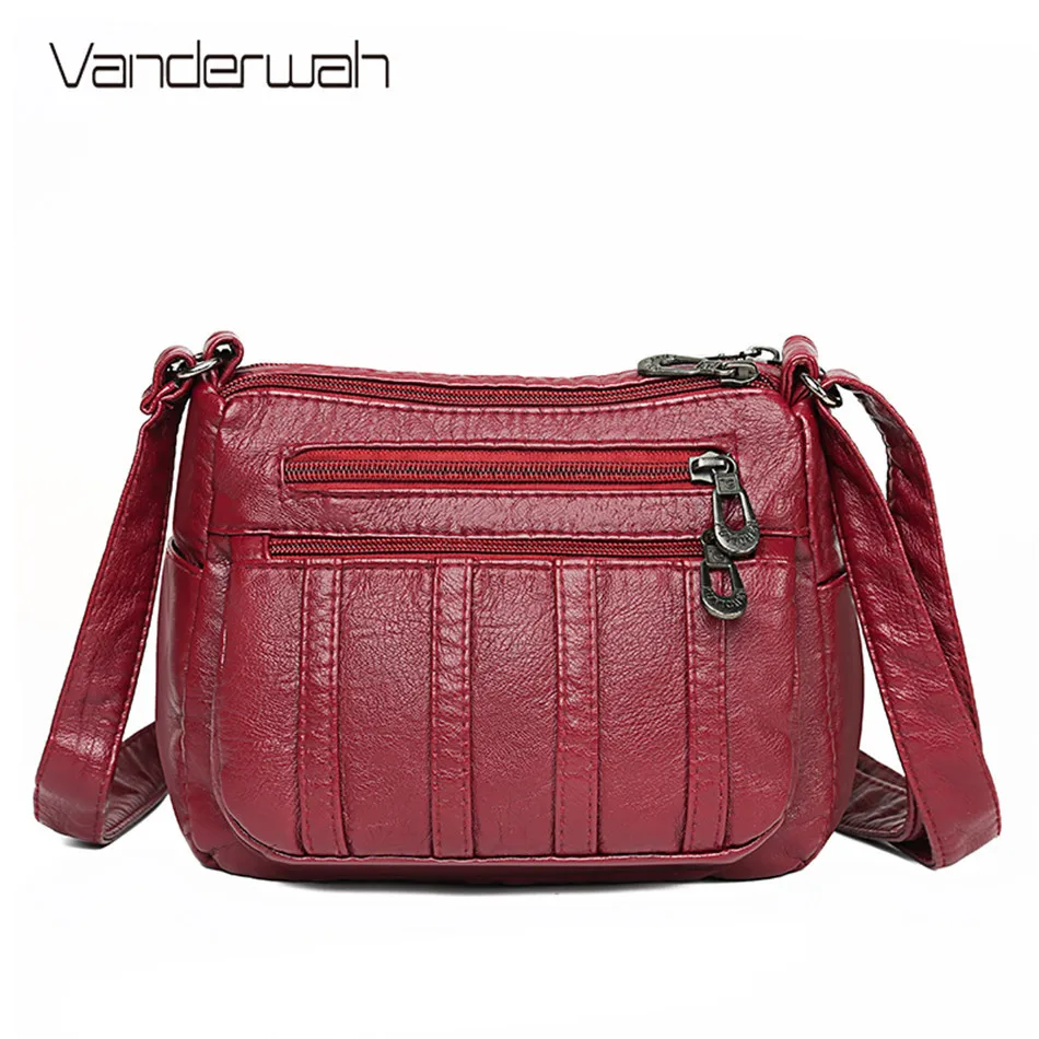 Fashion Women Bag Soft Leather Shoulder Bags Multi-layer Crossbody Bags Quality High Capacity handbags For Women 2020 Sac A Main
Fashion Women Bag Soft Leather Shoulder Bags Multi-layer Crossbody Bags Quality High Capacity handbags For Women 2020 Sac A Main