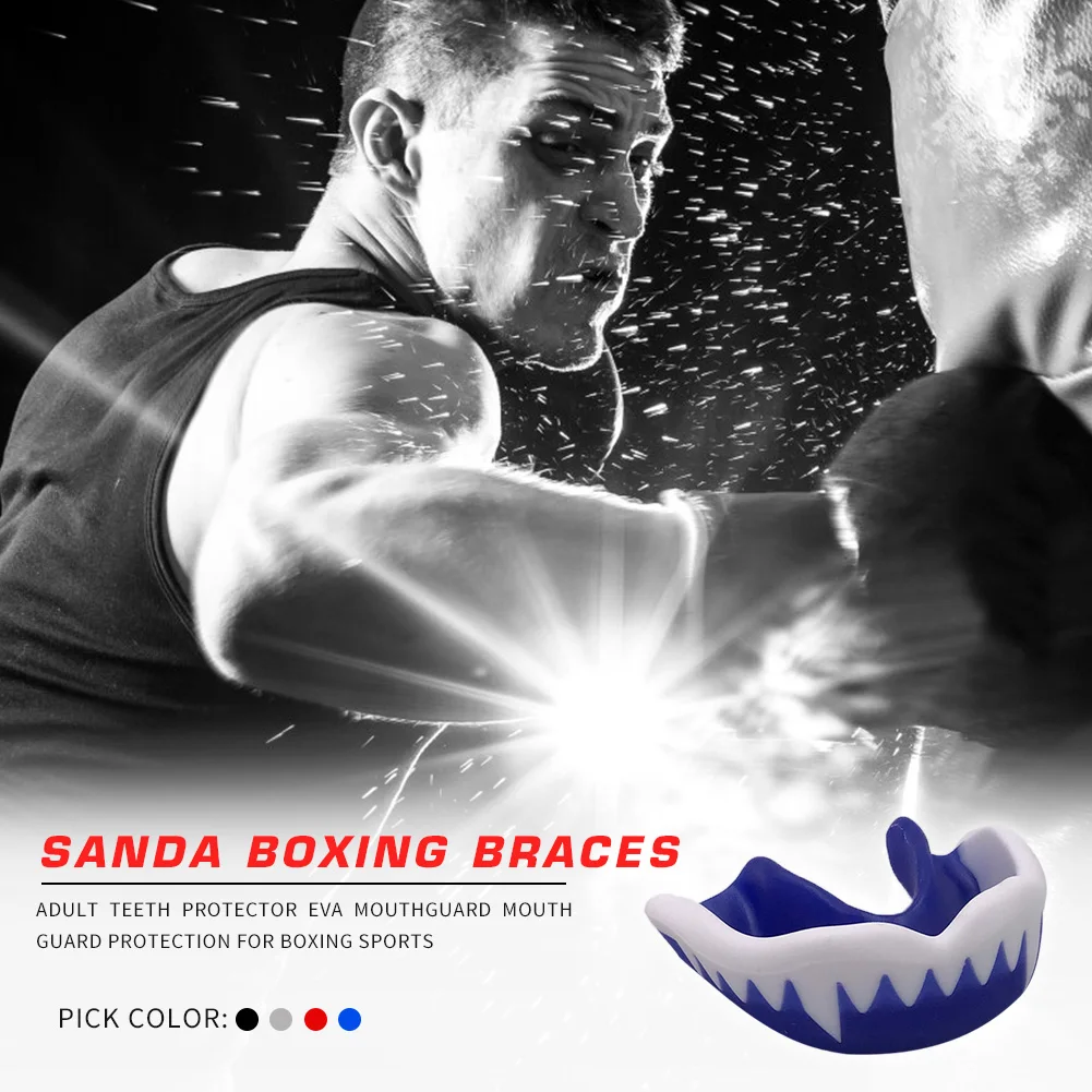Прочная защитная ЭВА для зубов для взрослых, защита для рта, защита для тхэквондо, брекеты для бокса 
Прочная защитная ЭВА для зубов для взрослых, защита для рта, защита для тхэквондо, брекеты для бокса