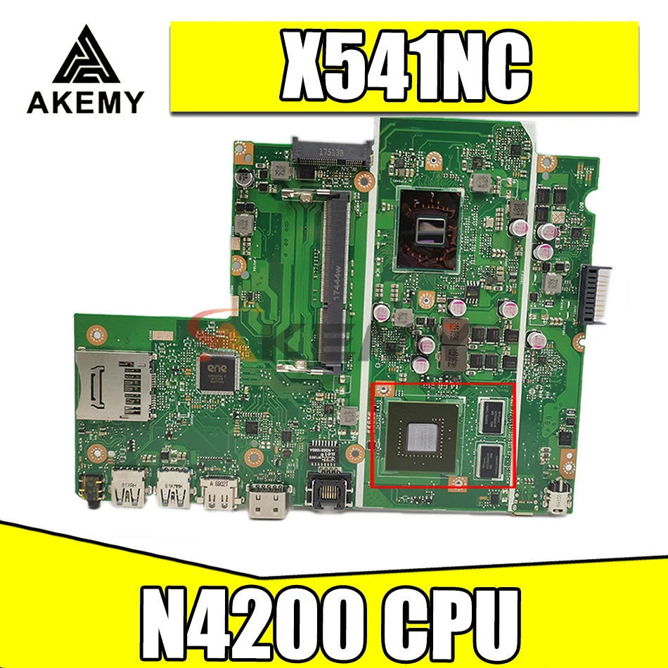 Akemy for ASUS X541NC REV2.1 pour ASUS X541NA X541N N4200, CPU, ordinateur portable, test, fonctionne 100%
Akemy for ASUS X541NC REV2.1 pour ASUS X541NA X541N N4200, CPU, ordinateur portable, test, fonctionne 100%