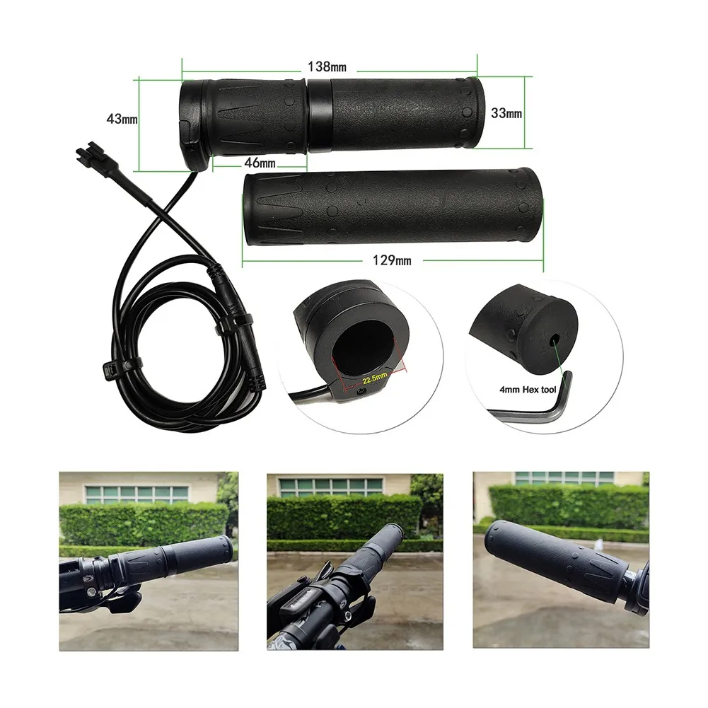 Electric Bike FT158X Split Twist Throttle Ebike Throttle Grip 36V-48V For For Bafang Mid-Drive Motor BBS01B-02B-03B/BBSHD
Electric Bike FT158X Split Twist Throttle Ebike Throttle Grip 36V-48V For For Bafang Mid-Drive Motor BBS01B-02B-03B/BBSHD