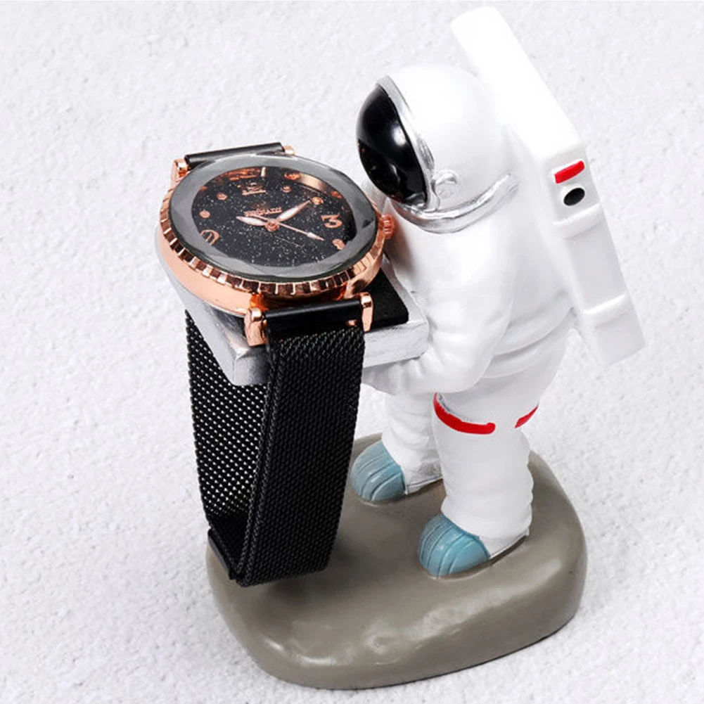 New Astronaut Watch Display Stand/Phone Holder Fashion Watch Holder Jewelry Storage Table Display Case Jewelry Gift Organizer
New Astronaut Watch Display Stand/Phone Holder Fashion Watch Holder Jewelry Storage Table Display Case Jewelry Gift Organizer