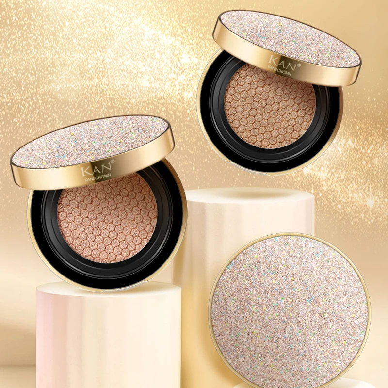 KAN BB Air Cushion Foundation CC Cream Concealer Whitening Makeup Cosmetic Waterproof Brighten Face Base Tone with Replace Box
KAN BB Air Cushion Foundation CC Cream Concealer Whitening Makeup Cosmetic Waterproof Brighten Face Base Tone with Replace Box