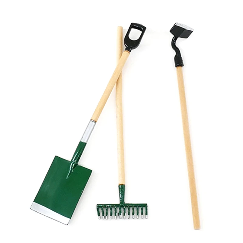 1/12 Scale Mini Shovel Rake Garden Tools Model Dollhouse Miniature Accessories Decoration Doll House Toy
1/12 Scale Mini Shovel Rake Garden Tools Model Dollhouse Miniature Accessories Decoration Doll House Toy