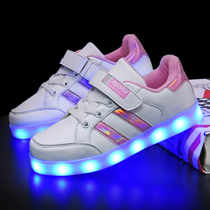 Breathable 2019 New 25-37 USB Charger Glowing Sneakers Led Children Lighting Shoes Boys/Girls illuminated Luminous Sneaker Pink
Breathable 2019 New 25-37 USB Charger Glowing Sneakers Led Children Lighting Shoes Boys/Girls illuminated Luminous Sneaker Pink