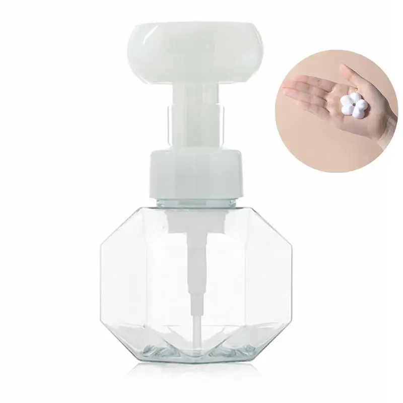 Soap Bottle Flower Shape Foam For Soap Dispenser Foaming Pump Plastic Clear Bottle Shower Gel Foam Pump Bottle For Bathroom
Soap Bottle Flower Shape Foam For Soap Dispenser Foaming Pump Plastic Clear Bottle Shower Gel Foam Pump Bottle For Bathroom