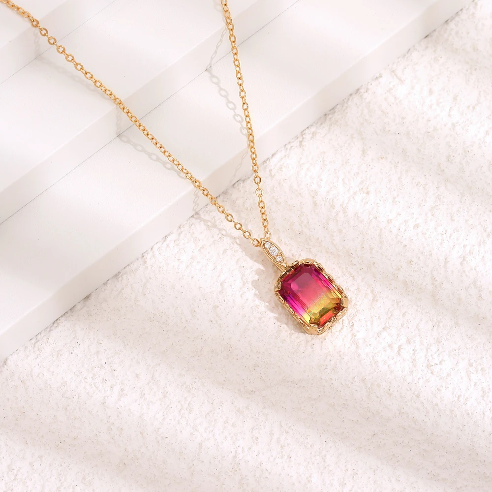 Women Necklace Wedding Necklace Gold Color Square Shape Necklace Inlaid with Cubic Zirconia Gifts for Friends The Wedding Ball
Women Necklace Wedding Necklace Gold Color Square Shape Necklace Inlaid with Cubic Zirconia Gifts for Friends The Wedding Ball
