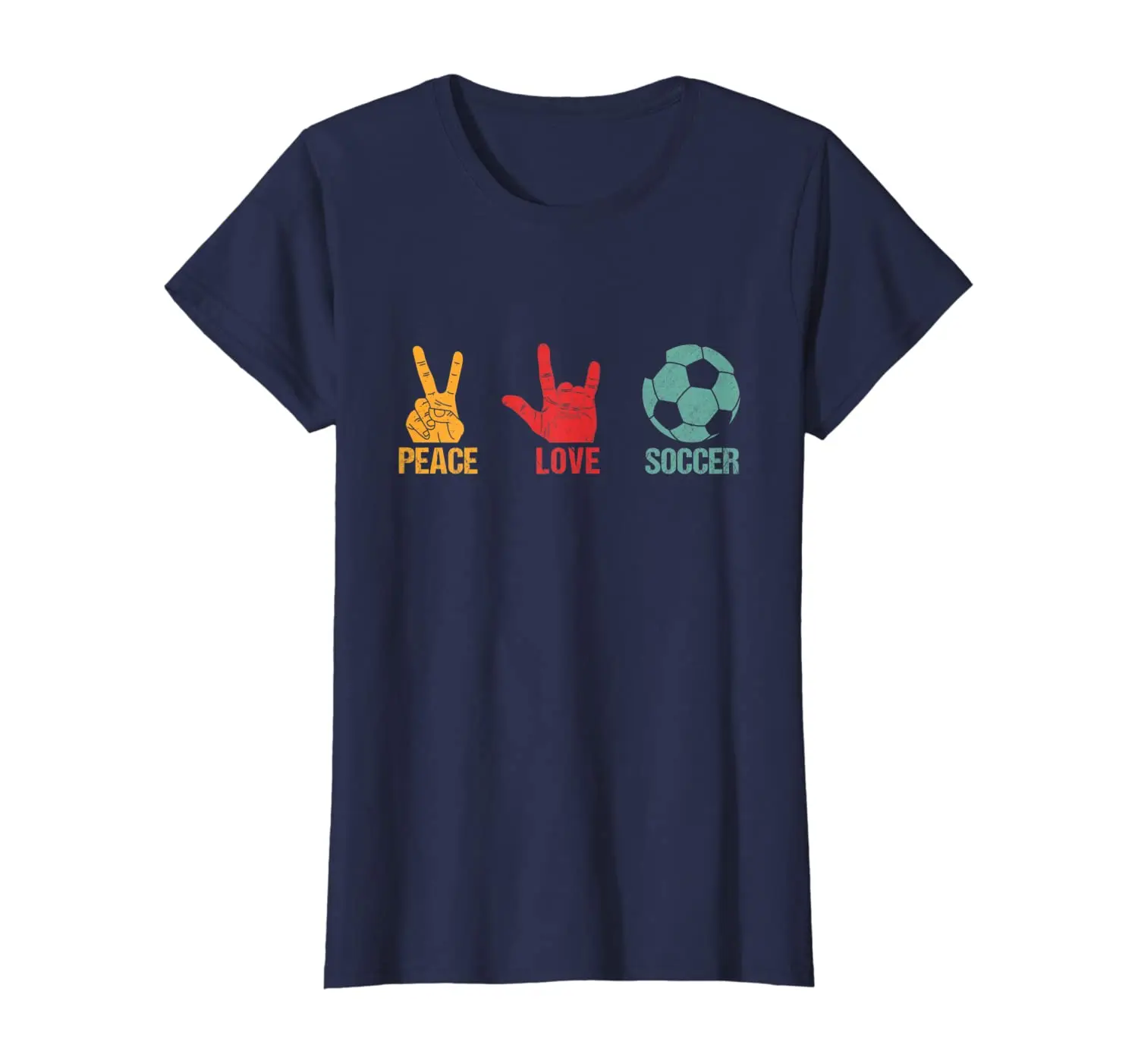 New Arrivals Summer Cool Women Tee Breathable All Cotton Short Sleeve T Shirt Peace Love Soccer Design T-Shirt
New Arrivals Summer Cool Women Tee Breathable All Cotton Short Sleeve T Shirt Peace Love Soccer Design T-Shirt