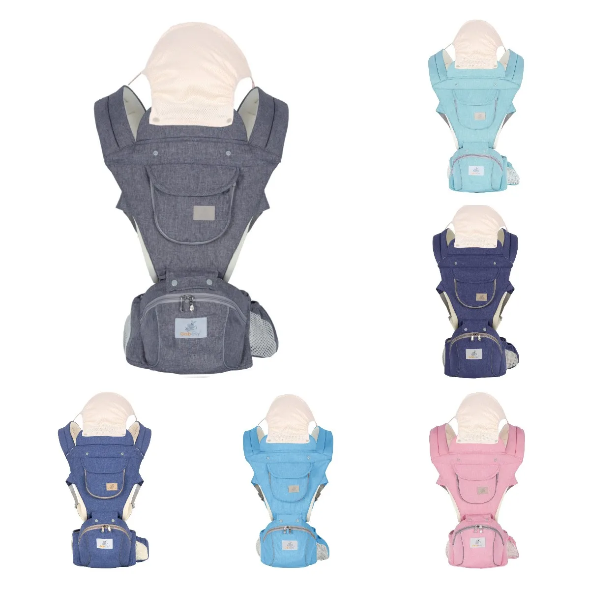 

Ergonomic New Born Baby Carrier Infant Kids Backpack Hipseat Sling Front Facing Kangaroo Babys Wrap For Infan Travel 0-36 Months