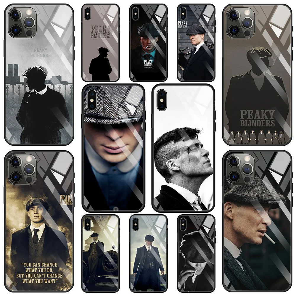 Peaky Blinders Tempered Glass Case For iPhone 13 12 11 Pro Max 12Mini X XR XS Max 8 7 6s Plus SE 2020 Silicone Cover Phone Shell
Peaky Blinders Tempered Glass Case For iPhone 13 12 11 Pro Max 12Mini X XR XS Max 8 7 6s Plus SE 2020 Silicone Cover Phone Shell