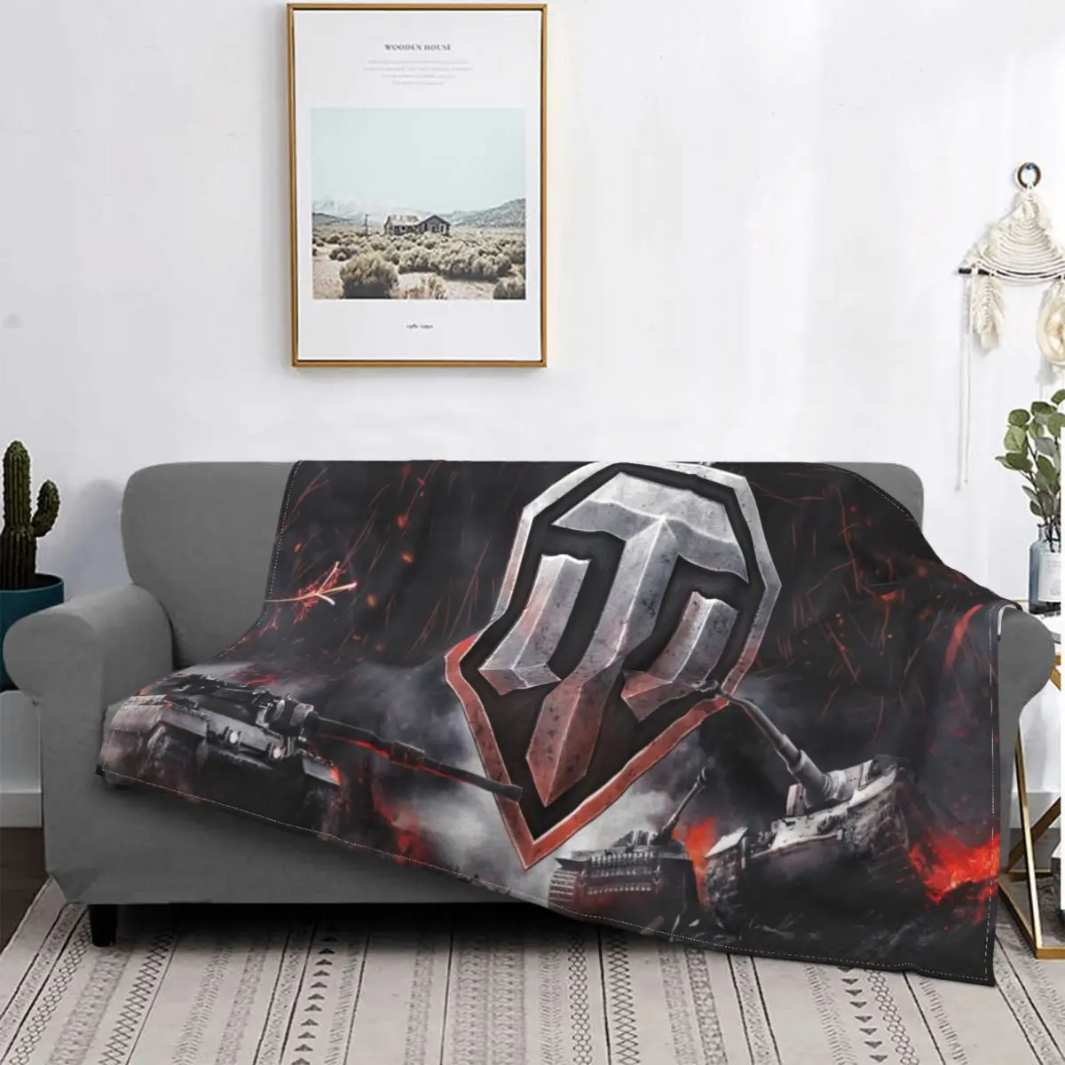 World Of Tanks-Manta a cuadros para cama, ropa de cama de algodón, esponjosa, doble, 2781
World Of Tanks-Manta a cuadros para cama, ropa de cama de algodón, esponjosa, doble, 2781