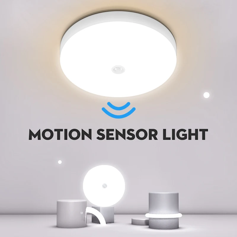 LED Lamp with Motion Sensor Ceiling Lights PIR Night Light AC85-265V 15/20/30/40W Wall Lamps for Home Stair Hallways Corridor
LED Lamp with Motion Sensor Ceiling Lights PIR Night Light AC85-265V 15/20/30/40W Wall Lamps for Home Stair Hallways Corridor