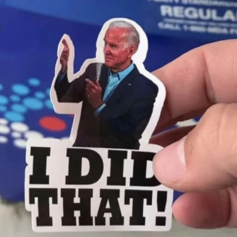 10Pcs Joe Biden I DID That! F--k Joe Biden Sticker Decal Humor - 3.5cm, Joe Biden Funny Sticker That's All Me I Did That.
10Pcs Joe Biden I DID That! F--k Joe Biden Sticker Decal Humor - 3.5cm, Joe Biden Funny Sticker That's All Me I Did That.