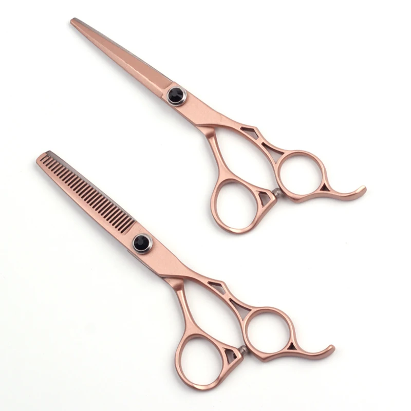 Barber Scissors Set Flat Scissors Scissors Rose Gold Stainless Steel Barber Shop Professional 6 Inch
Barber Scissors Set Flat Scissors Scissors Rose Gold Stainless Steel Barber Shop Professional 6 Inch