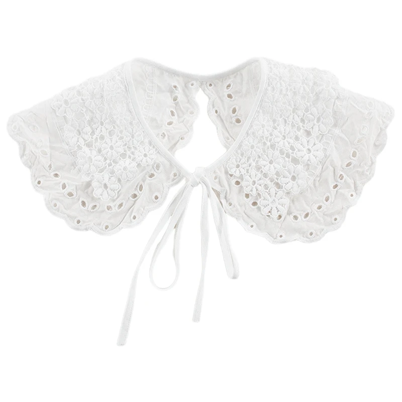 Lapel Decorative Fake Collar Embroidery Daisy Floral Shawl Short Poncho Capelet N7MF
Lapel Decorative Fake Collar Embroidery Daisy Floral Shawl Short Poncho Capelet N7MF