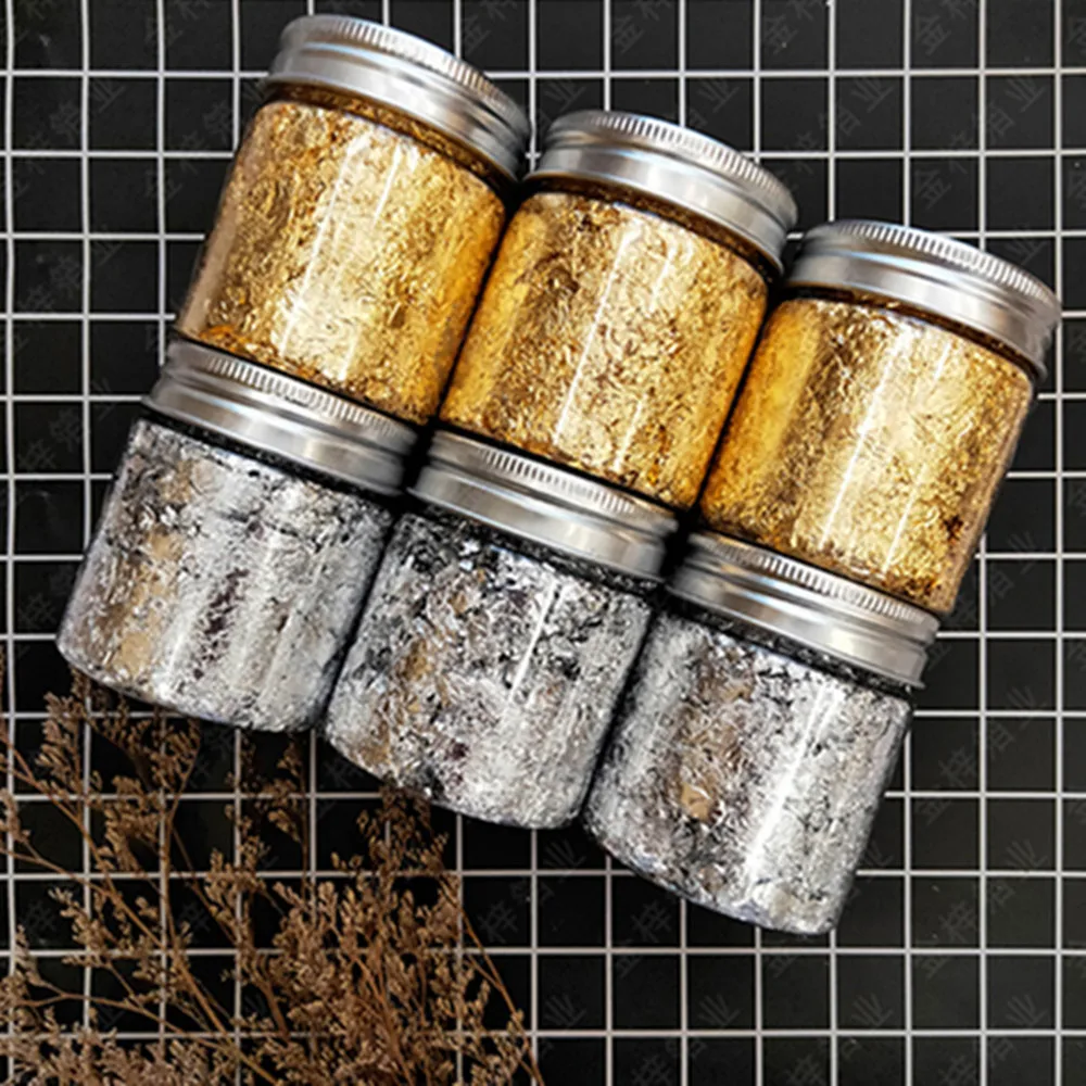 10g сусальное золото золочение смолы хлопья Блестящий Золотой лист кукурузных хлопьев смолы искусство украшения "сделай сам" для изготовлен...
10g сусальное золото золочение смолы хлопья Блестящий Золотой лист кукурузных хлопьев смолы искусство украшения "сделай сам" для изготовлен...