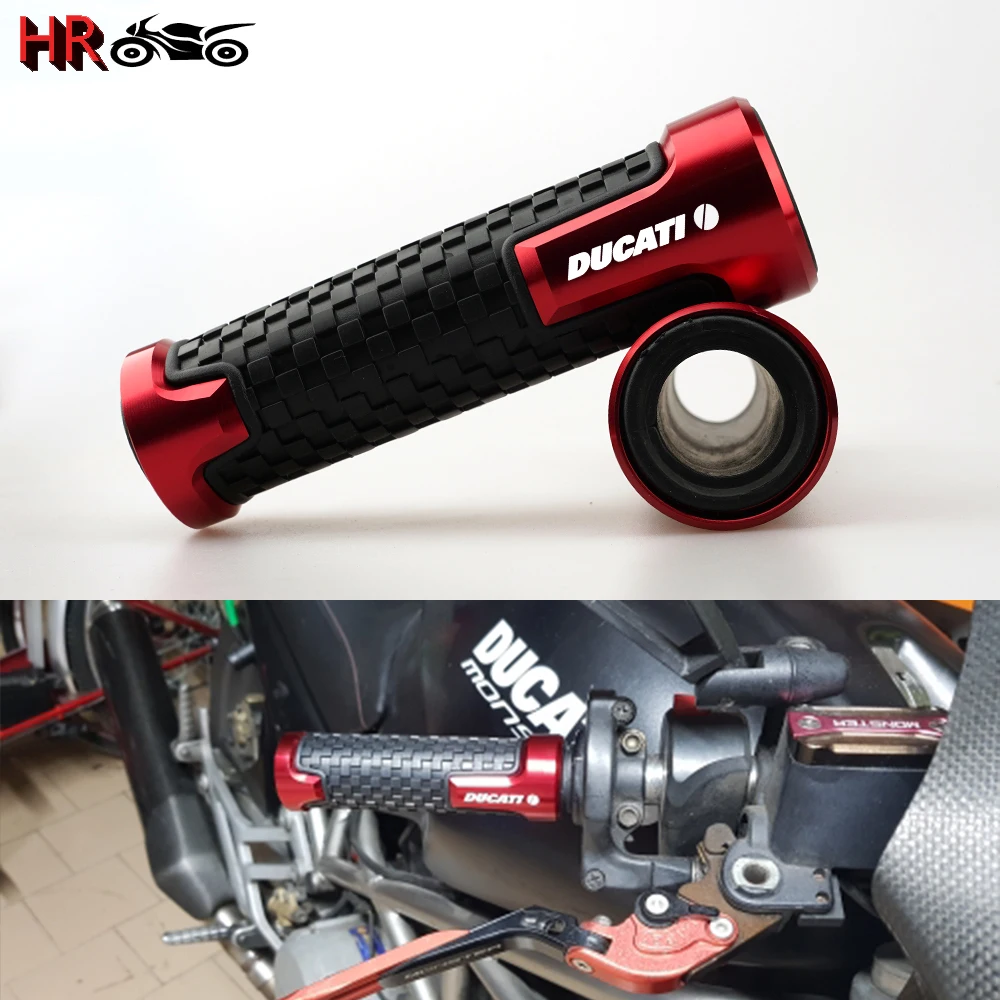 Новинка для Ducati MONSTER 695 696 796 620 400 600/M600 Monster 620/M620 рукоятка Руля Мотоцикла Захваты Конец
Новинка для Ducati MONSTER 695 696 796 620 400 600/M600 Monster 620/M620 рукоятка Руля Мотоцикла Захваты Конец