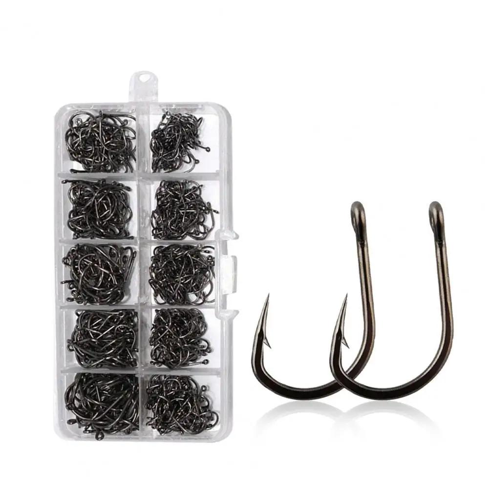 100Pcs Circle Fishing Catfish Hooks Thick Sharp Portable Strong Carbon Steel Sharp Fish Tools for Sea
100Pcs Circle Fishing Catfish Hooks Thick Sharp Portable Strong Carbon Steel Sharp Fish Tools for Sea