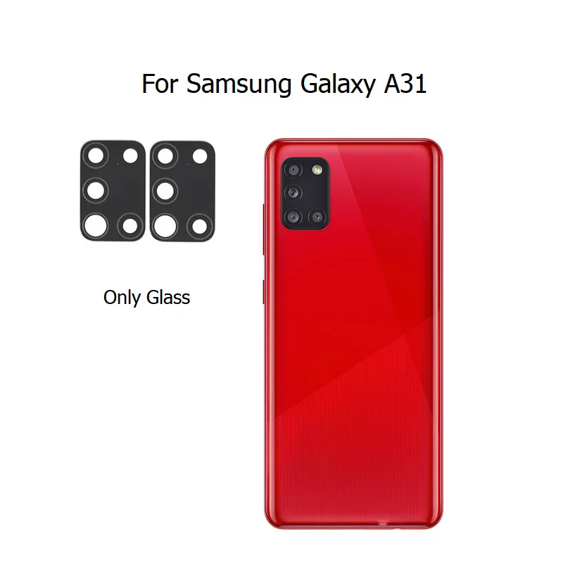 100Pcs Back Camera Lens Glass For Samsung Galaxy A31 A315F Rear Camera Glass Lens With Glue Sticker Adhesive Spare Parts 
100Pcs Back Camera Lens Glass For Samsung Galaxy A31 A315F Rear Camera Glass Lens With Glue Sticker Adhesive Spare Parts