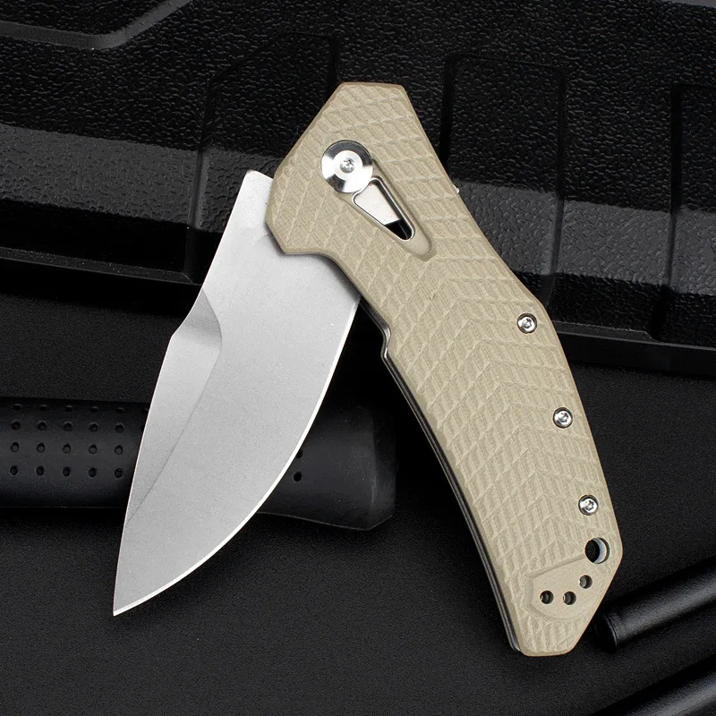 Folding knife G10 folding knife high hardness stainless steel outdoor knife camping self-defense military knife kitchen items
Folding knife G10 folding knife high hardness stainless steel outdoor knife camping self-defense military knife kitchen items