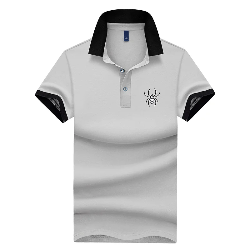 Men's Embroidery Polo Shirts 2021 Summer Trend Lapel White Business Tops Mens Clothes Short Sleeve Commute Black Blouse
Men's Embroidery Polo Shirts 2021 Summer Trend Lapel White Business Tops Mens Clothes Short Sleeve Commute Black Blouse