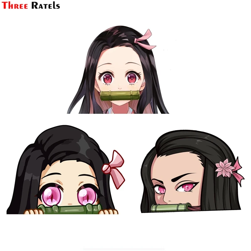 3D наклейка для автомобиля Three Ratels FC40, NEZUKO KAMADO Peeking, Виниловая наклейка из ПВХ для комнаты для девочек, настенная наклейка для ноутбука
3D наклейка для автомобиля Three Ratels FC40, NEZUKO KAMADO Peeking, Виниловая наклейка из ПВХ для комнаты для девочек, настенная наклейка для ноутбука