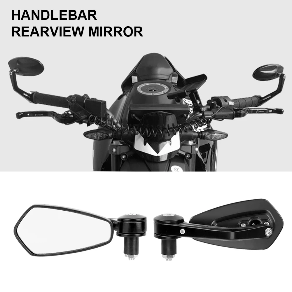 1 Pair 7/8" 22mm Universal Motorcycle Aluminum Rear View Black Handle Bar End Side Rearview Mirrors
1 Pair 7/8" 22mm Universal Motorcycle Aluminum Rear View Black Handle Bar End Side Rearview Mirrors