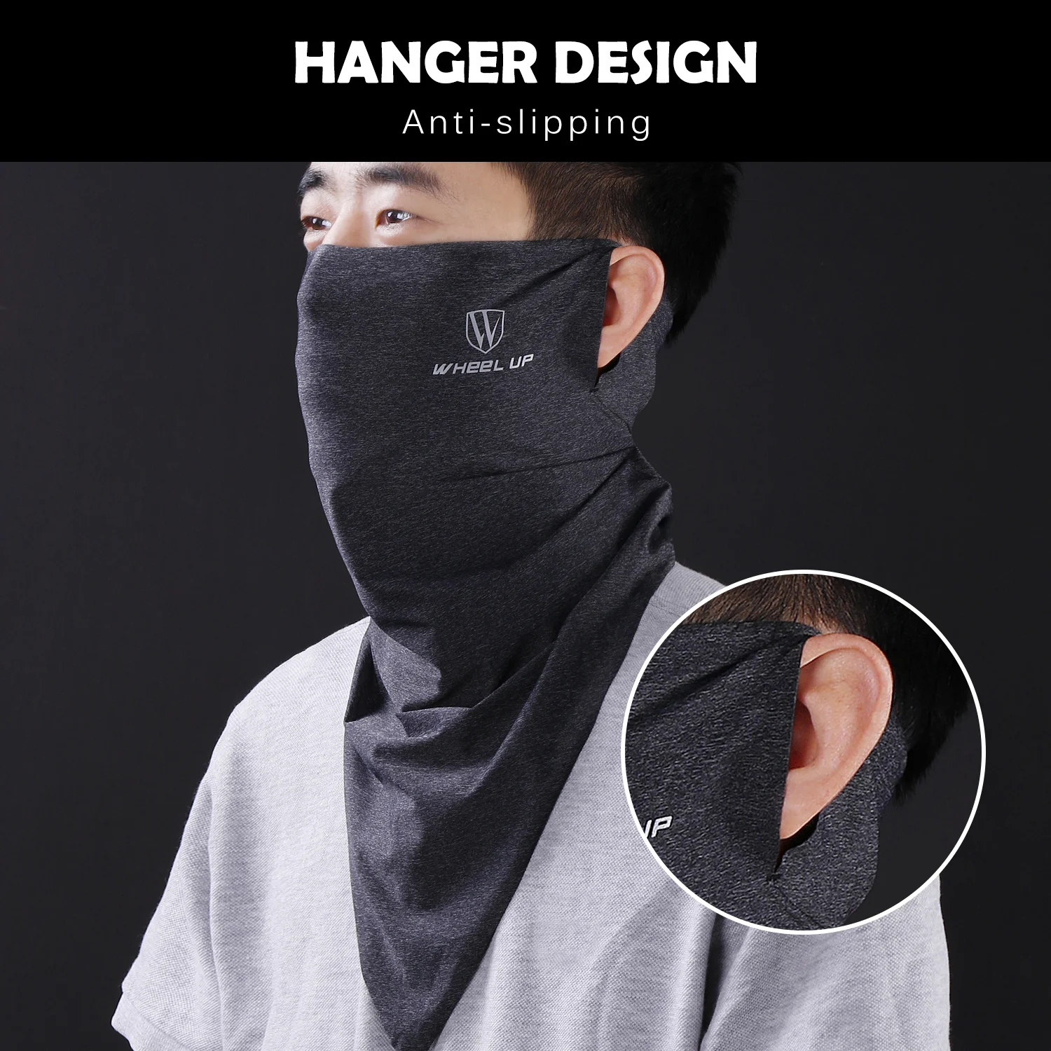 Portable Breathable Bandana Cool Headband Face Shield Cover Ice Fabric Triangle Sports Scarf Cycling Balaclava Face Mask
