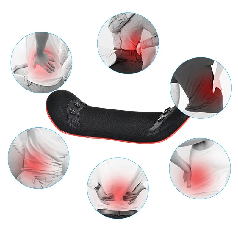 Waist Massager Back Pain Reliever Pulse Heating Vibration Back Strecher 5 Modes Spine Relaxation Health Care Gift for Mother 
Waist Massager Back Pain Reliever Pulse Heating Vibration Back Strecher 5 Modes Spine Relaxation Health Care Gift for Mother