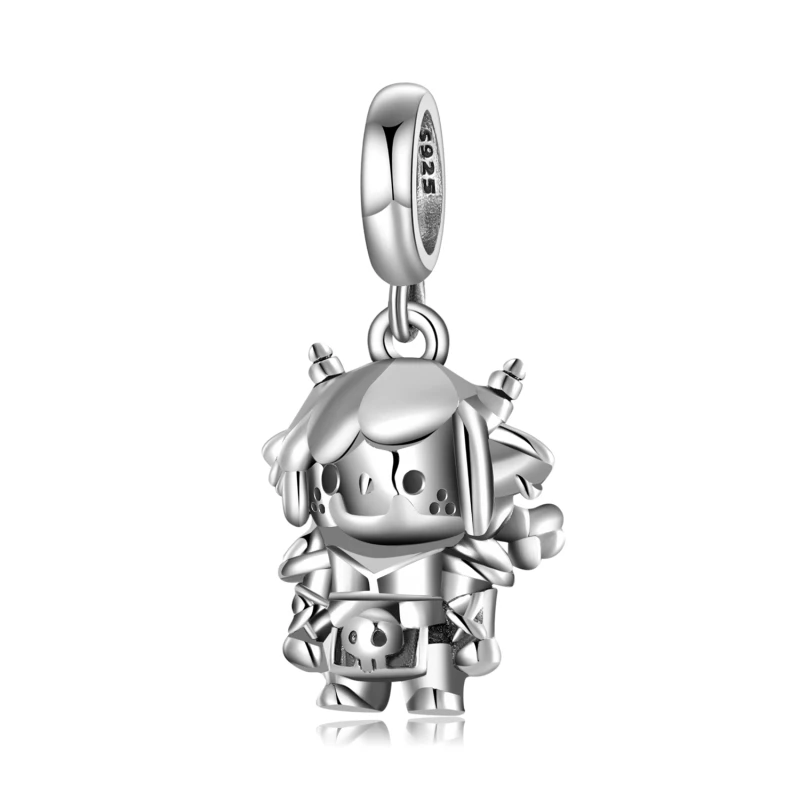 Hot 925 Sterling Silver Prince of Monster Tribe with Horned Charms Bead for Jewelry Making Pendants Fit Original Charm Bracelets
Hot 925 Sterling Silver Prince of Monster Tribe with Horned Charms Bead for Jewelry Making Pendants Fit Original Charm Bracelets