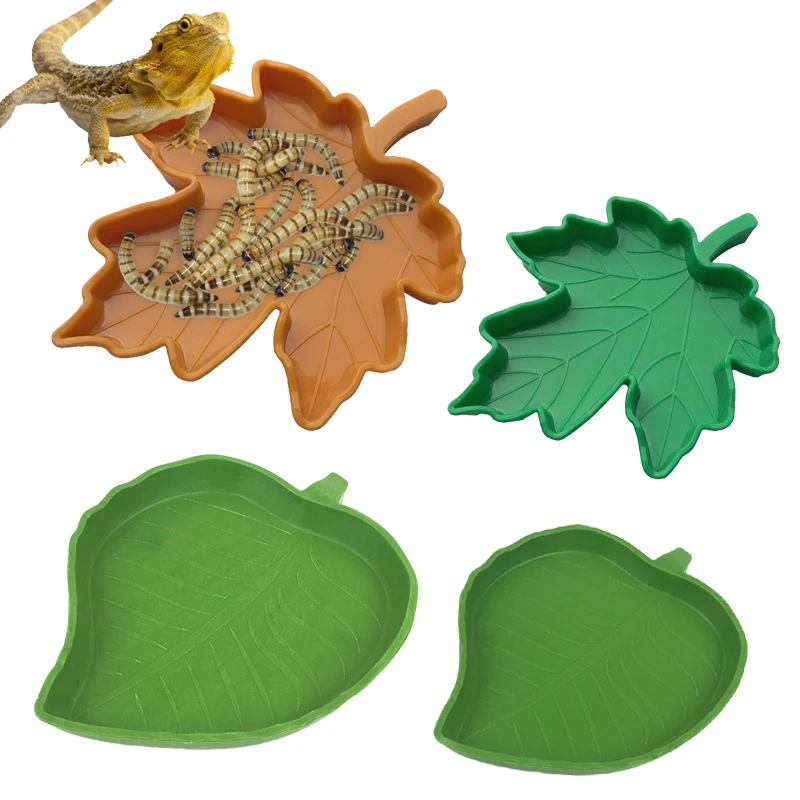 Amphibiens Reptiles Feeder Reptile Terrarium Feeding Basin Snake Tortoise Lizard Plastic Leaf Shape Bowl Feeder Pet Supplies
Amphibiens Reptiles Feeder Reptile Terrarium Feeding Basin Snake Tortoise Lizard Plastic Leaf Shape Bowl Feeder Pet Supplies
