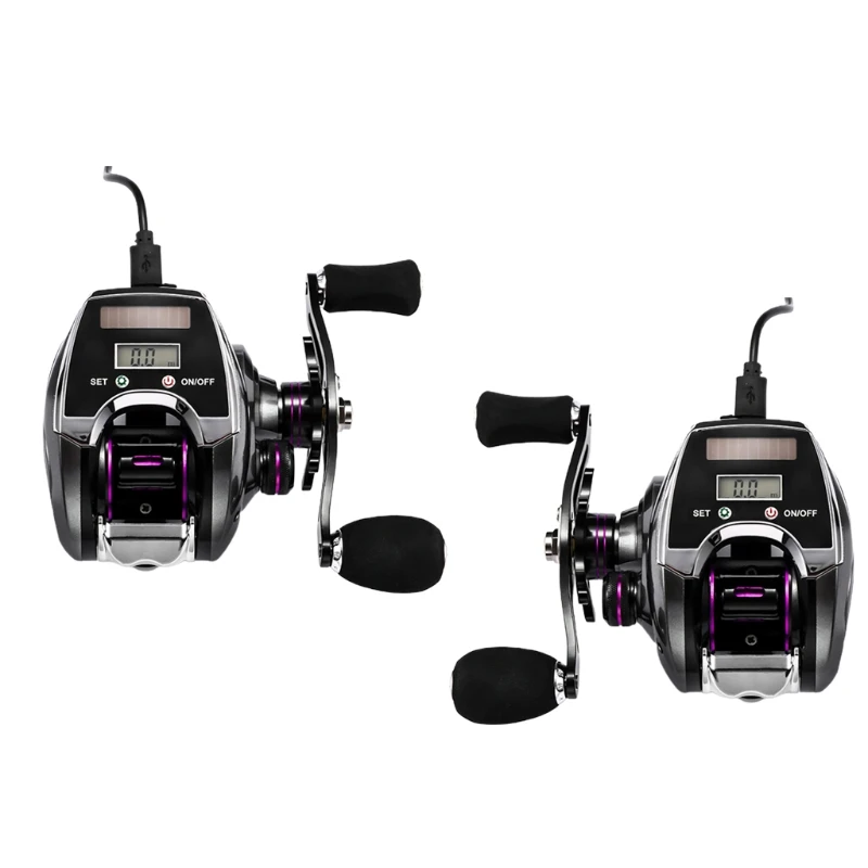 Electronic Fishing Reel Digital Display Baitcasting Reel 8.0:1 Baitcasting Wheel 55KD
Electronic Fishing Reel Digital Display Baitcasting Reel 8.0:1 Baitcasting Wheel 55KD