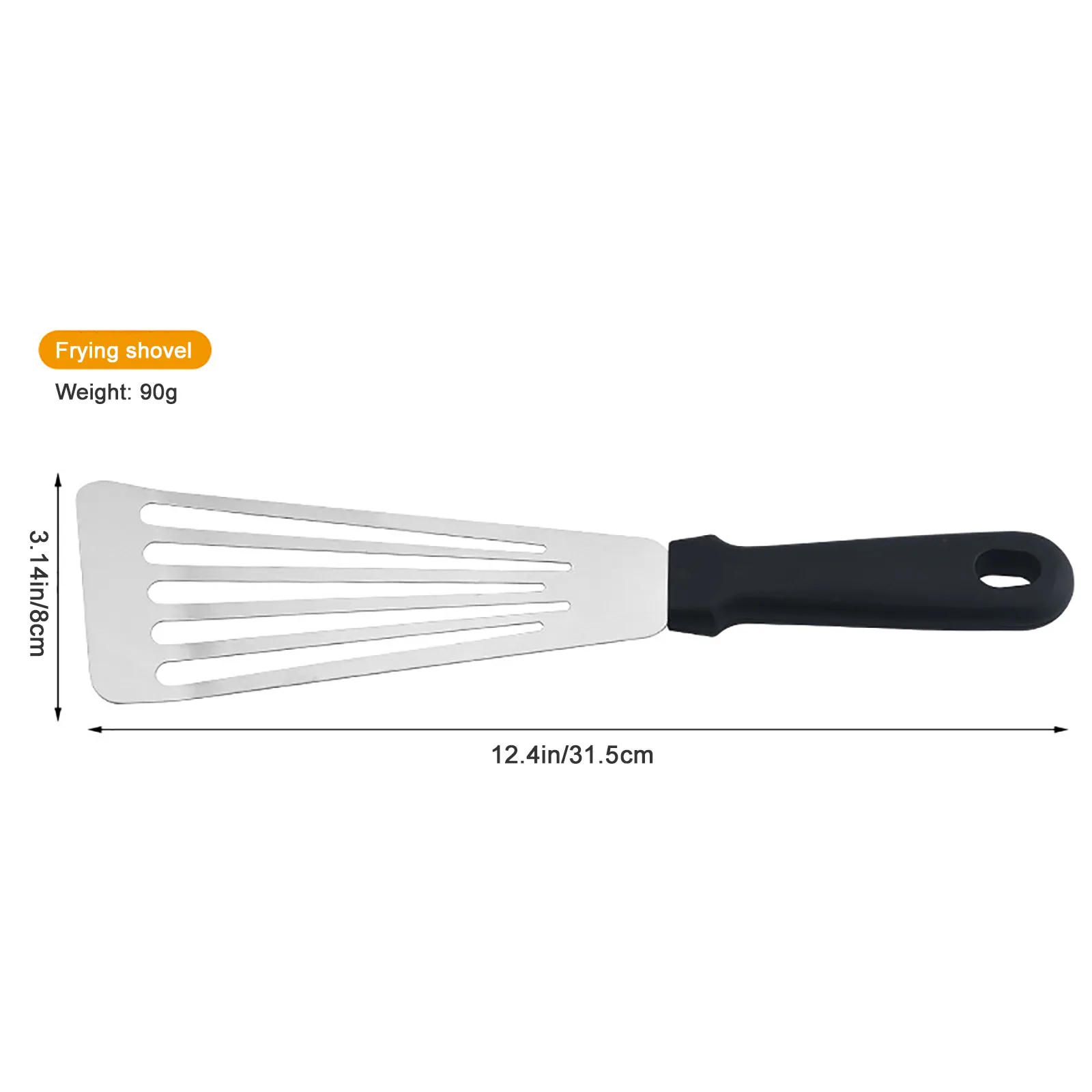 Multifunctional Stainless Steel Spatula Home Cooking Spatula With Plastic Handle Steak Egg Frying Spatula Slotted Shovel#H
Multifunctional Stainless Steel Spatula Home Cooking Spatula With Plastic Handle Steak Egg Frying Spatula Slotted Shovel#H