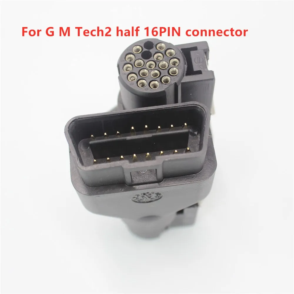 

Acheheng Tech2 16PIN OBDII Connector Adapter G M tech2 Diagnostic Tool 16PIN OBD2 Connector OBD Plug for Vetronix Tech 2 Scanner